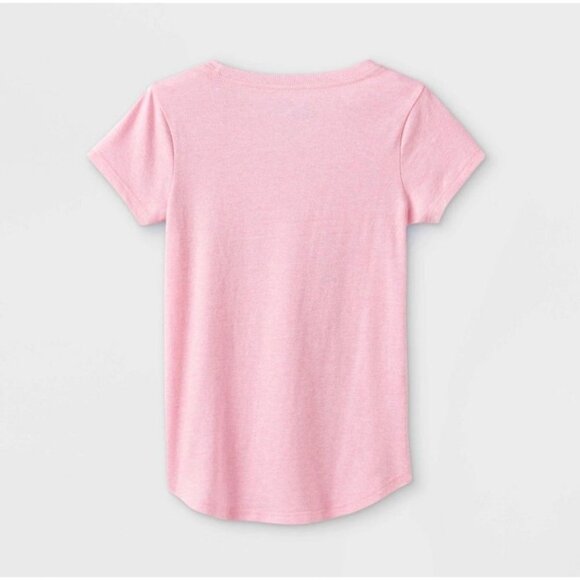 Girls' Sailor Moon Short Sleeve Graphic T- Shirt - Pink-M (7/8) - Picture 2 of 4